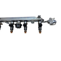 2011-2016 Honda CR-Z CRZ Air Assist Fuel Gas Injector w/ Rail 16620-RTW-003, F052, OEM, 2011, 2012, 2013, 2014, 2015, 2016