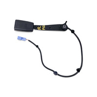 2011-2016 Honda CR-Z CRZ Seat Seatbelt Buckle Front Left/Driver Black, 04816-SZT-A01ZA, F052, OEM, 2011, 2012, 2013, 2014, 2015, 2016