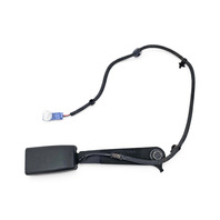 2011-2016 Honda CR-Z CRZ Seat Seatbelt Buckle Front Left/Driver Black, 04816-SZT-A01ZA, F052, OEM, 2011, 2012, 2013, 2014, 2015, 2016