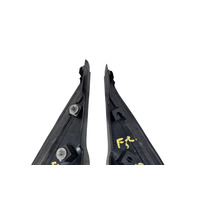 2011-2016 Honda CR-Z CRZ Front Right/Left Door Pillar Corner Garnish Mirror Molding Set, 75495-SZT-G01, F052, OEM, 2011, 2012, 2013, 2014, 2015, 2016