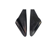 2011-2016 Honda CR-Z CRZ Front Right/Left Door Pillar Corner Garnish Mirror Molding Set, 75495-SZT-G01, F052, OEM, 2011, 2012, 2013, 2014, 2015, 2016