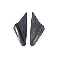 2011-2016 Honda CR-Z CRZ Front Right/Left Door Pillar Corner Garnish Mirror Molding Set, 75495-SZT-G01, F052, OEM, 2011, 2012, 2013, 2014, 2015, 2016