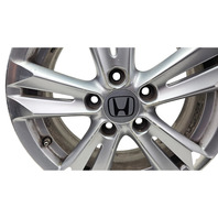 2011-2012 Honda CR-Z CRZ Alloy Wheel 10 Spoke 16x6, #3, 42700-SZT-A91, F052, OEM, 2011, 2012