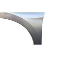 2011-2016 Honda CR-Z CRZ Fender Front Left/Driver Silver Metallic, 60260-SZT-G90ZZ, F052, OEM, 2011, 2012, 2013, 2014, 2015, 2016