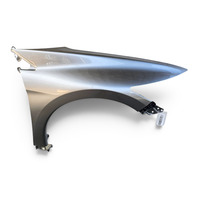 2011-2016 Honda CR-Z CRZ Fender Panel, Front Right/Passenger Silver, 60210-SZT-G90ZZ, F052, OEM, 2011, 2012, 2013, 2014, 2015, 2016