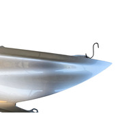2011-2016 Honda CR-Z CRZ Fender Panel, Front Right/Passenger Silver, 60210-SZT-G90ZZ, F052, OEM, 2011, 2012, 2013, 2014, 2015, 2016