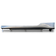 2011-2012 Honda CR-Z CRZ Rocker Panel Molding Left/Driver, Silver Metallic, 71850-SZT-G01ZD, F052, OEM, 2011, 2012