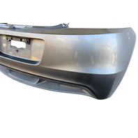 2011-2012 Honda CR-Z CRZ Rear Bumper Cover Assembly Silver Metallic, 04715-SZT-A90ZZ, F052, OEM, 2011, 2012
