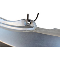 2011-2012 Honda CR-Z CRZ Rear Bumper Cover Assembly Silver Metallic, 04715-SZT-A90ZZ, F052, OEM, 2011, 2012