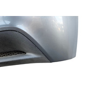 2011-2012 Honda CR-Z CRZ Rear Bumper Cover Assembly Silver Metallic, 04715-SZT-A90ZZ, F052, OEM, 2011, 2012