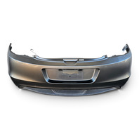 2011-2012 Honda CR-Z CRZ Rear Bumper Cover Assembly Silver Metallic, 04715-SZT-A90ZZ, F052, OEM, 2011, 2012