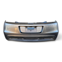 2011-2012 Honda CR-Z CRZ Rear Bumper Cover Assembly Silver Metallic, 04715-SZT-A90ZZ, F052, OEM, 2011, 2012