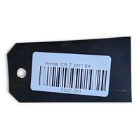 2011-2016 Honda CR-Z CRZ Windshield Cowl Trim Molding Right/Left 74222-SZT-G00, 74212-SZT-G00, F052, OEM, 2011, 2012, 2013, 2014, 2015, 2016