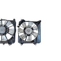 2011-2016 Honda CR-Z CRZ A/C Radiator Cooling Fan Set w/ Shroud 38611-RBB-003, F052, OEM, 2011, 2012, 2013, 2014, 2015, 2016