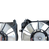 2011-2016 Honda CR-Z CRZ A/C Radiator Cooling Fan Set w/ Shroud 38611-RBB-003, F052, OEM, 2011, 2012, 2013, 2014, 2015, 2016