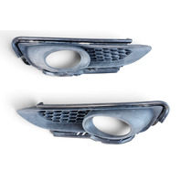 2011-2012 Honda CR-Z CRZ Right/Left Fog Light Lamp Cover ONLY Set, 71107-SZT-G00, F052, OEM, 2011, 2012