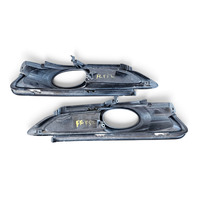 2011-2012 Honda CR-Z CRZ Right/Left Fog Light Lamp Cover ONLY Set, 71107-SZT-G00, F052, OEM, 2011, 2012
