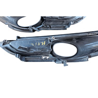 2011-2012 Honda CR-Z CRZ Right/Left Fog Light Lamp Cover ONLY Set, 71107-SZT-G00, F052, OEM, 2011, 2012