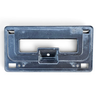2011-2012 Honda CR-Z CRZ License Plate Holder Base Bracket Plastic 71145-SZT-A01, F052, OEM, 2011, 2012