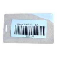 2011-2016 Honda CR-Z CRZ Rear Bumper Reinforcement Bar Beam, 71530-SZT-A00, F052, OEM, 2011, 2012, 2013, 2014, 2015, 2016