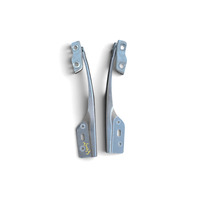 2011-2016 Honda CR-Z CRZ Hood Hinges Left/Right Set, 60120-SZT-G00ZZ, F052, OEM, 2011, 2012, 2013, 2014, 2015, 2016