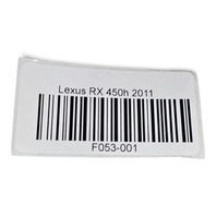 2010-2013 Lexus RX450h RH Passenger HID AFS Headlight, 81145-48761, F053, OEM, 2010, 2011, 2012, 2013