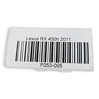 2010-2013 Lexus RX350 RX450h Rear Bumper Parking Sensor Wire Harness, 82183-48060, F053, OEM, 2010, 2011, 2012, 2013