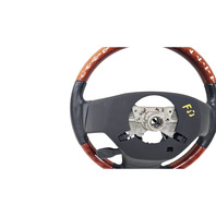 2010-2013 Lexus RX350 RX450h Wood Leather Steering Wheel, 45100-48390-C1, F053, OEM, 2010, 2011, 2012, 2013