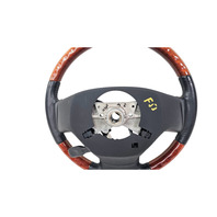2010-2013 Lexus RX350 RX450h Wood Leather Steering Wheel, 45100-48390-C1, F053, OEM, 2010, 2011, 2012, 2013