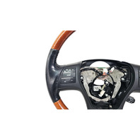 2010-2013 Lexus RX350 RX450h Wood Leather Steering Wheel, 45100-48390-C1, F053, OEM, 2010, 2011, 2012, 2013