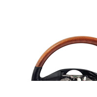 2010-2013 Lexus RX350 RX450h Wood Leather Steering Wheel, 45100-48390-C1, F053, OEM, 2010, 2011, 2012, 2013