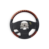 2010-2013 Lexus RX350 RX450h Wood Leather Steering Wheel, 45100-48390-C1, F053, OEM, 2010, 2011, 2012, 2013