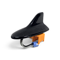 2010-2014 Lexus RX350 RX450h Roof Shark Fin Safety Connect Antenna Black, 86760-48050-C0, F053, OEM, 2010, 2011, 2012, 2013, 2014