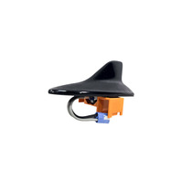 2010-2014 Lexus RX350 RX450h Roof Shark Fin Safety Connect Antenna Black, 86760-48050-C0, F053, OEM, 2010, 2011, 2012, 2013, 2014