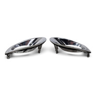 2010-2013 Lexus RX450H Front Right/Left Fog Light/Lamp Cover, Chrome, 81482-48090, 81481-48090, F053, OEM, 2010, 2011, 2012, 2013