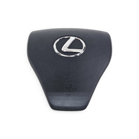 2010-2013 Lexus RX450H Driver Steering Wheel Module Black 45130-48211-C0, F053, OEM, 2010, 2011, 2012, 2013