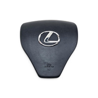 2010-2013 Lexus RX450H Driver Steering Wheel Module Black 45130-48211-C0, F053, OEM, 2010, 2011, 2012, 2013