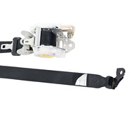2010-2013 Lexus RX450H Seatbelt Front Left/Driver Seat Belt Black 73220-48451-C0, F053, OEM, 2010, 2011, 2012, 2013