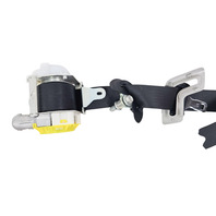 2010-2015 Lexus RX450H Seatbelt Rear Left/Driver Seat Belt Black 73370-48180-B1, F053, OEM, 2010, 2011, 2012, 2013, 2014, 2015
