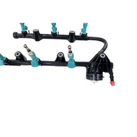 2010-2015 Lexus RX450H Fuel Rail Injector Assembly W/ 6 Injectors 23870-0P011, F053, OEM, 2010, 2011, 2012, 2013, 2014, 2015
