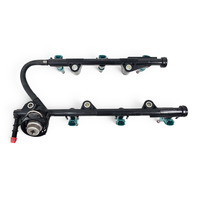 2010-2015 Lexus RX450H Fuel Rail Injector Assembly W/ 6 Injectors 23870-0P011, F053, OEM, 2010, 2011, 2012, 2013, 2014, 2015