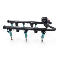 2010-2015 Lexus RX450H Fuel Rail Injector Assembly W/ 6 Injectors 23870-0P011, F053, OEM, 2010, 2011, 2012, 2013, 2014, 2015