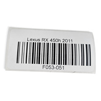 2010-2013 Lexus RX450H Taillight Lamp Body Rear Right/Passenger Side 81551-48260, F053, OEM, 2010, 2011, 2012, 2013