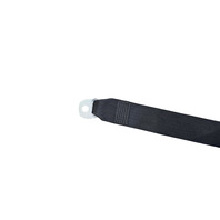 2010-2015 Lexus RX450H Seatbelt Rear Right/Passenger Seat Belt Black 73360-48190-B1, F053, OEM, 2010, 2011, 2012, 2013, 2014, 2015