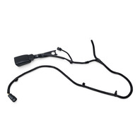 2010-2015 Lexus RX450H Front Left/Driver Seat Belt Buckle Black, 73230-0E040-C0, F053, OEM, 2010, 2011, 2012, 2013, 2014, 2015