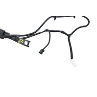 2010-2015 Lexus RX450H Front Left/Driver Seat Belt Buckle Black, 73230-0E040-C0, F053, OEM, 2010, 2011, 2012, 2013, 2014, 2015