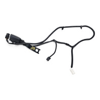 2010-2015 Lexus RX450H Front Left/Driver Seat Belt Buckle Black, 73230-0E040-C0, F053, OEM, 2010, 2011, 2012, 2013, 2014, 2015