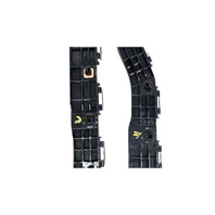 2010-2015 Lexus RX450H Rear Right/Left Bumper Retainer Bracket, 52575-48040, 52576-48040, F053, OEM, 2010, 2011, 2012, 2013, 2014, 2015