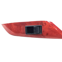 2010-2015 Lexus RX350 RX450h LH Rear Door Wood Window Switch Bezel, 74272-48050-E0, F053, OEM, 2010, 2011, 2012, 2013, 2014, 2015