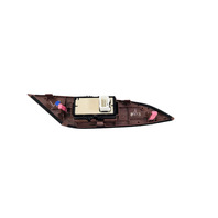 2010-2015 Lexus RX350 RX450h RH Rear Door Wood Window Switch Bezel, 74271-48050-E1, F053, OEM, 2010, 2011, 2012, 2013, 2014, 2015